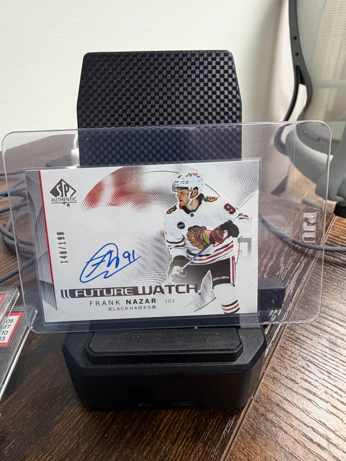 2024-25 SP authentic Frank Nazar future watch auto