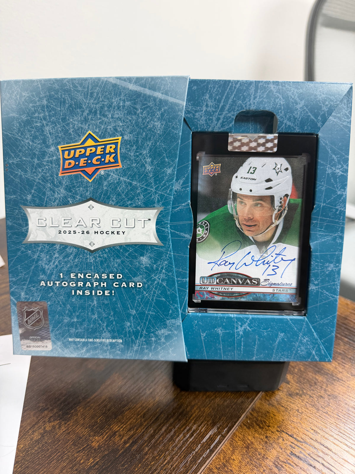2025-26 upper deck clear cut UD canvas signatures Ray Whitney!!