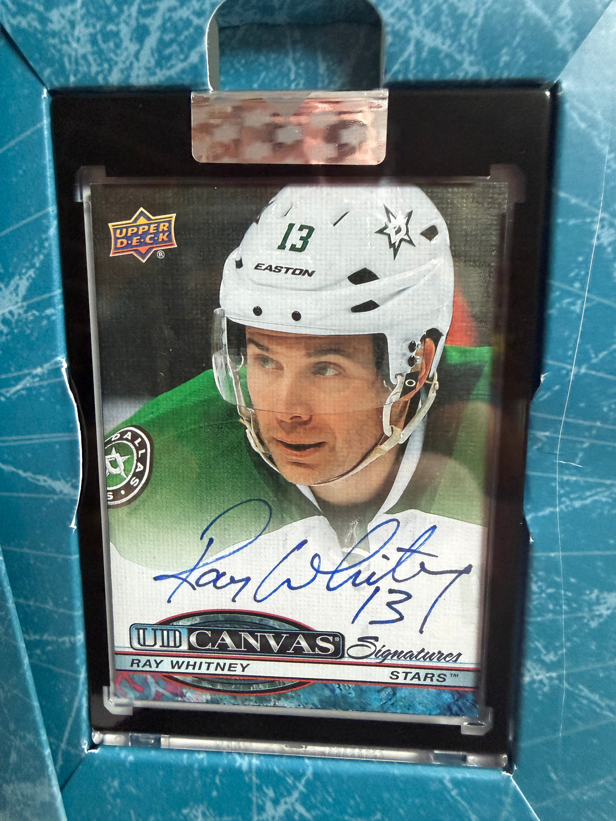 2025-26 upper deck clear cut UD canvas signatures Ray Whitney!!