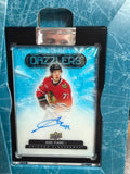 2025-26 upper deck clear cut Dazzlers Alex Vlasic auto