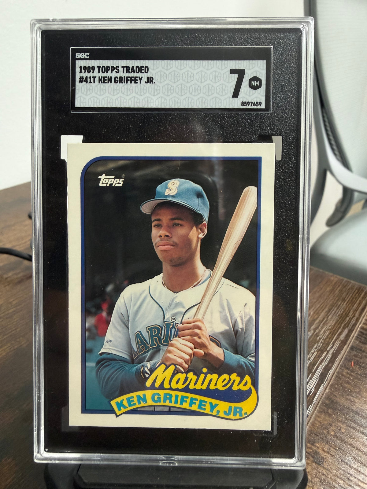 1989 topps traded Ken Griffey Jr #41T