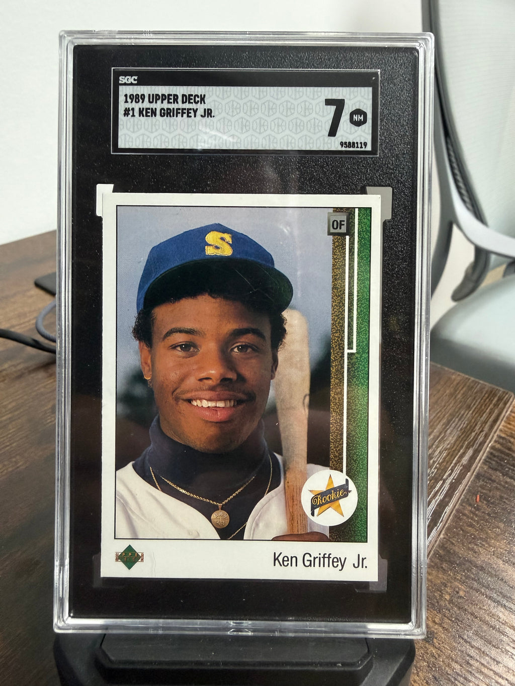 1989 upper deck #1 Ken Griffey Jr