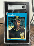 1987 fleer Barry Bonds #604