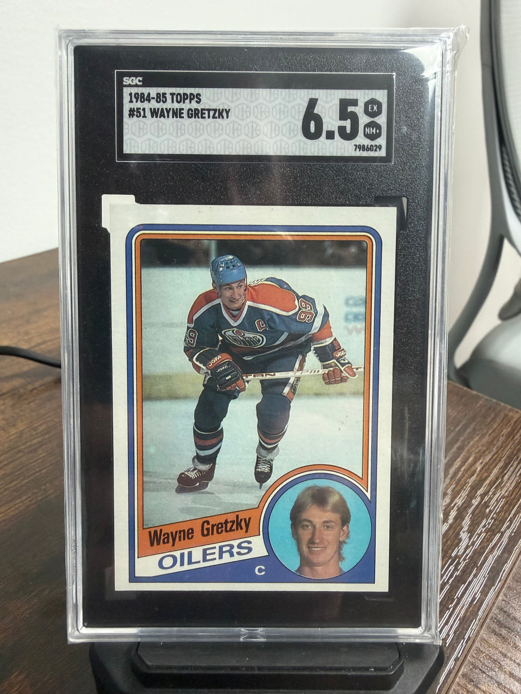 1984-85 topps #51 Wayne Gretzky!! THE GREAT ONE!!