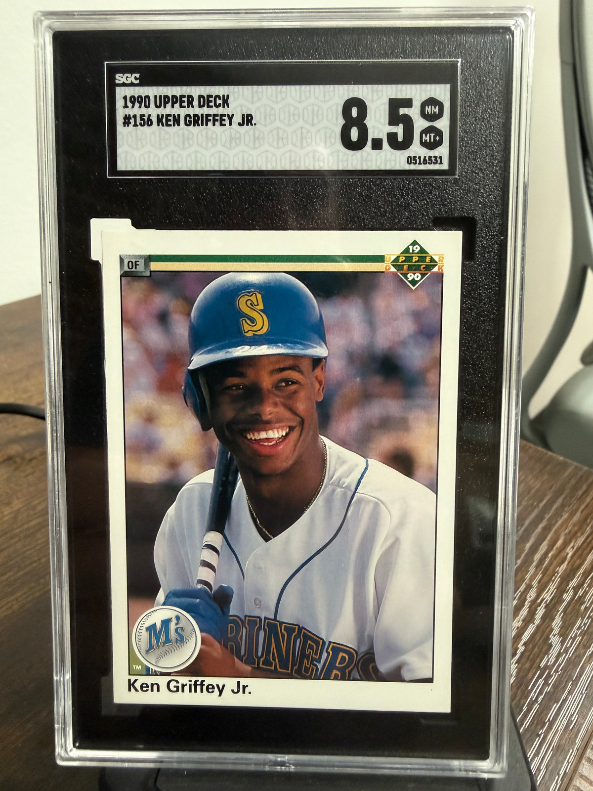 1990 upper deck #156 Ken Griffey JR
