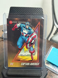 1993 skybox marvel masterpiece Captain America