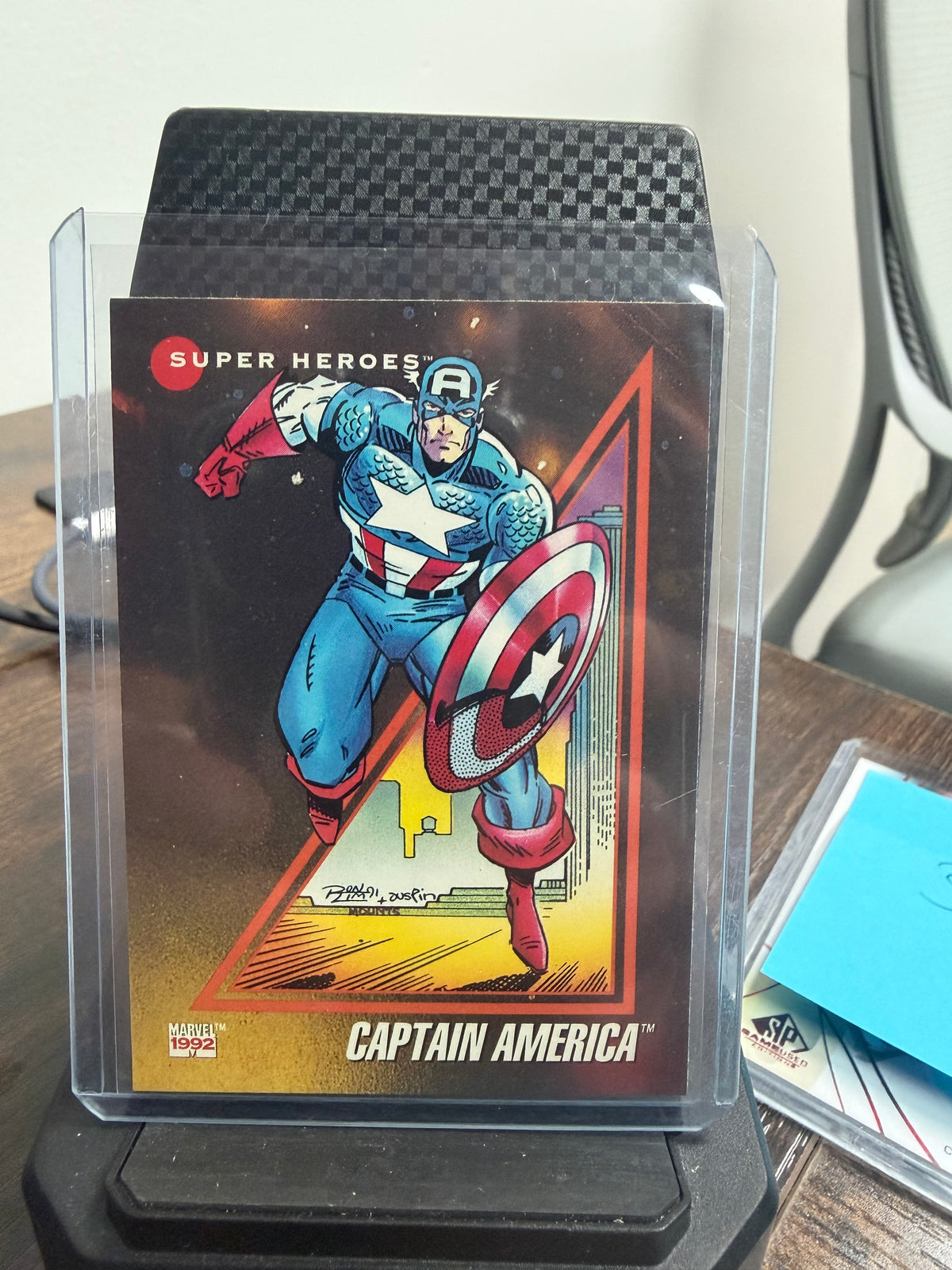 1993 skybox marvel masterpiece Captain America