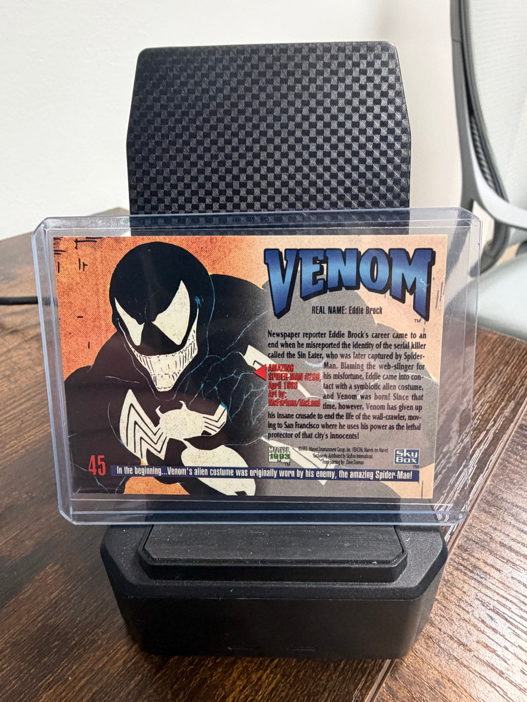 1993 skybox marvel masterpiece Venom