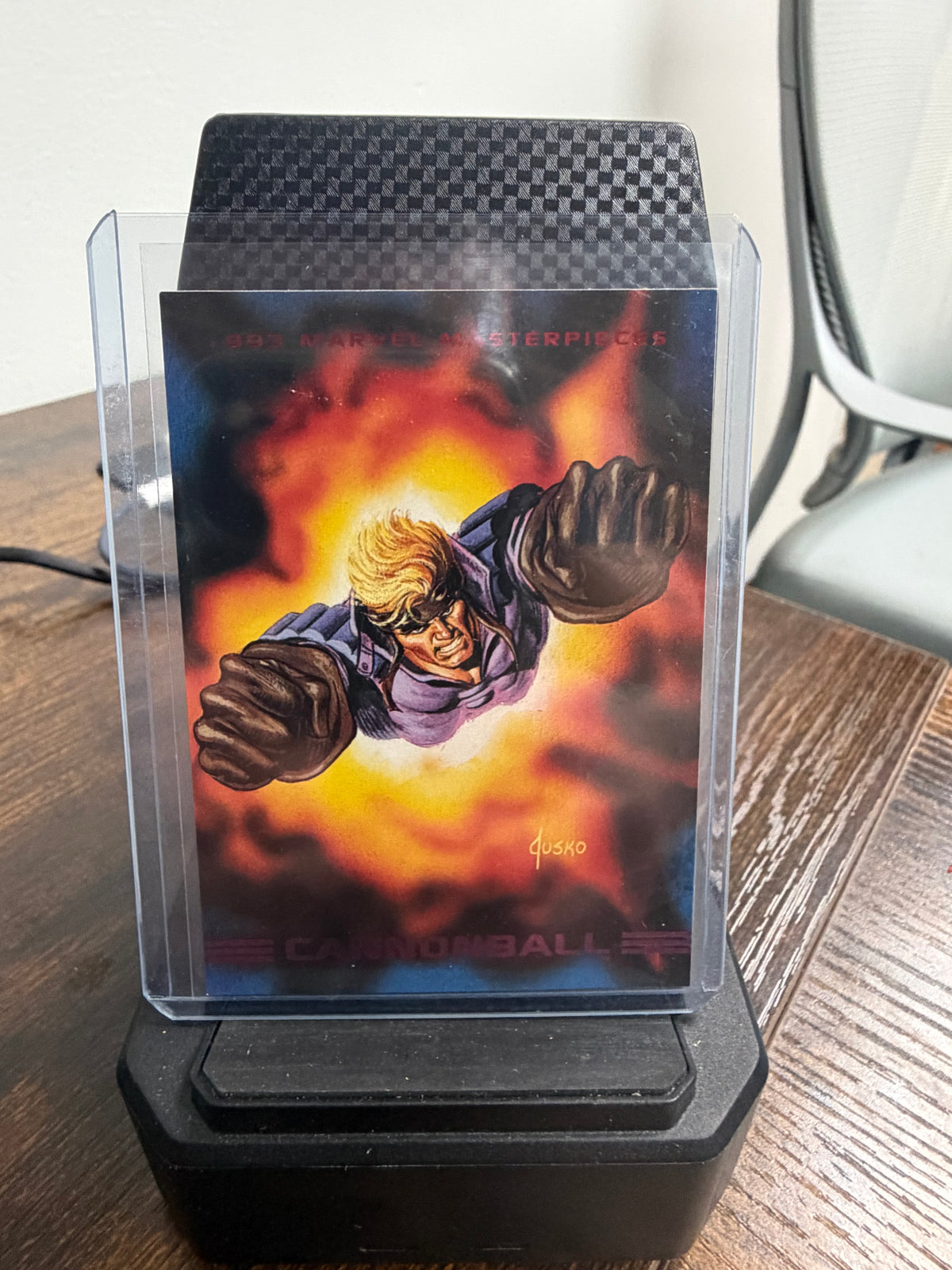 1993 skybox Marvel Masterpiece Cannonball