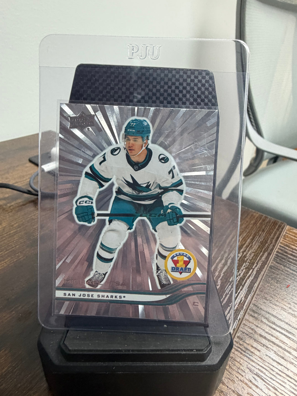 2025-26 upper deck extended series Michael Misa round 1 draft OUTBURST!
