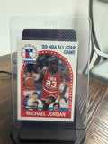 1989 Michael Jordan NBA hoops 89 nab all-star game