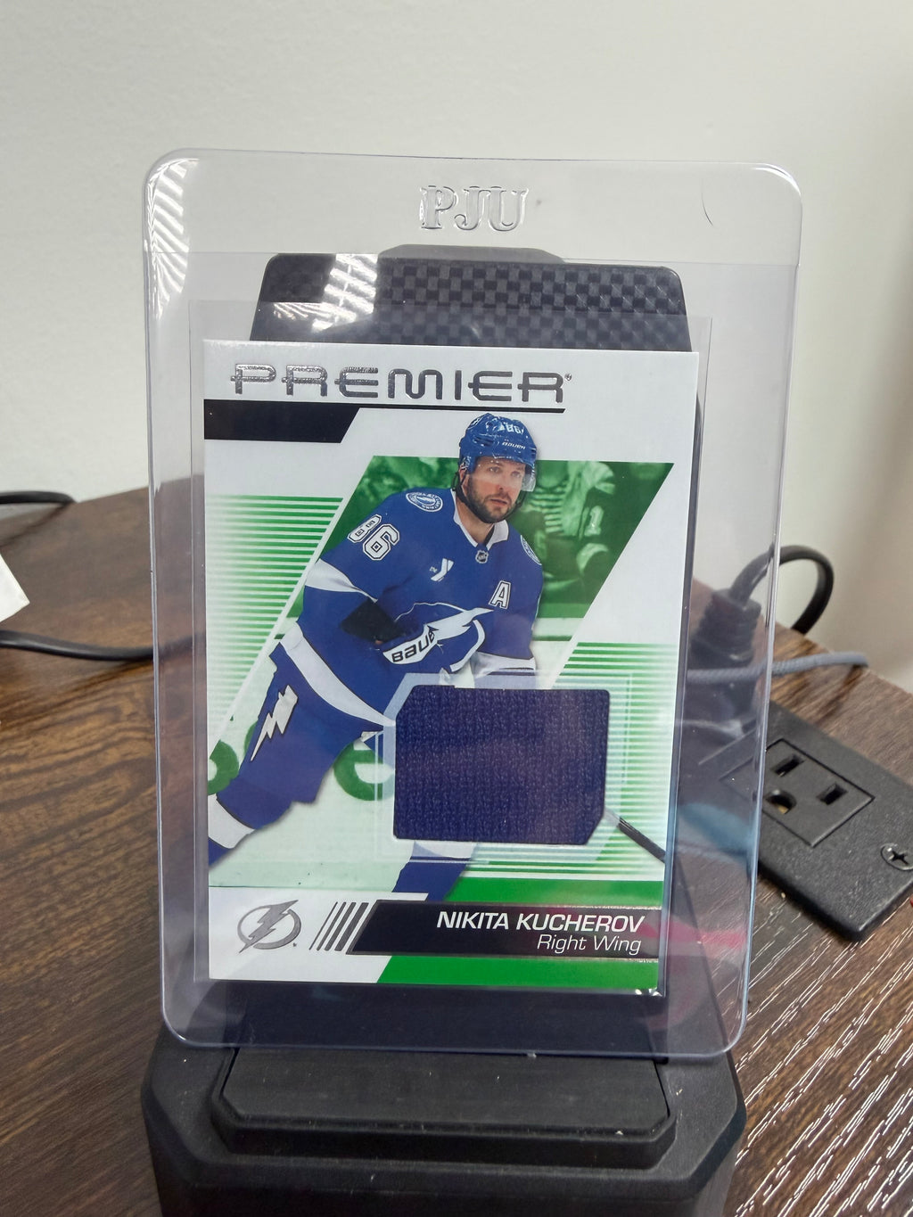 2026 upper deck premier Nikita Kucherov jersey!! Blue jersey
