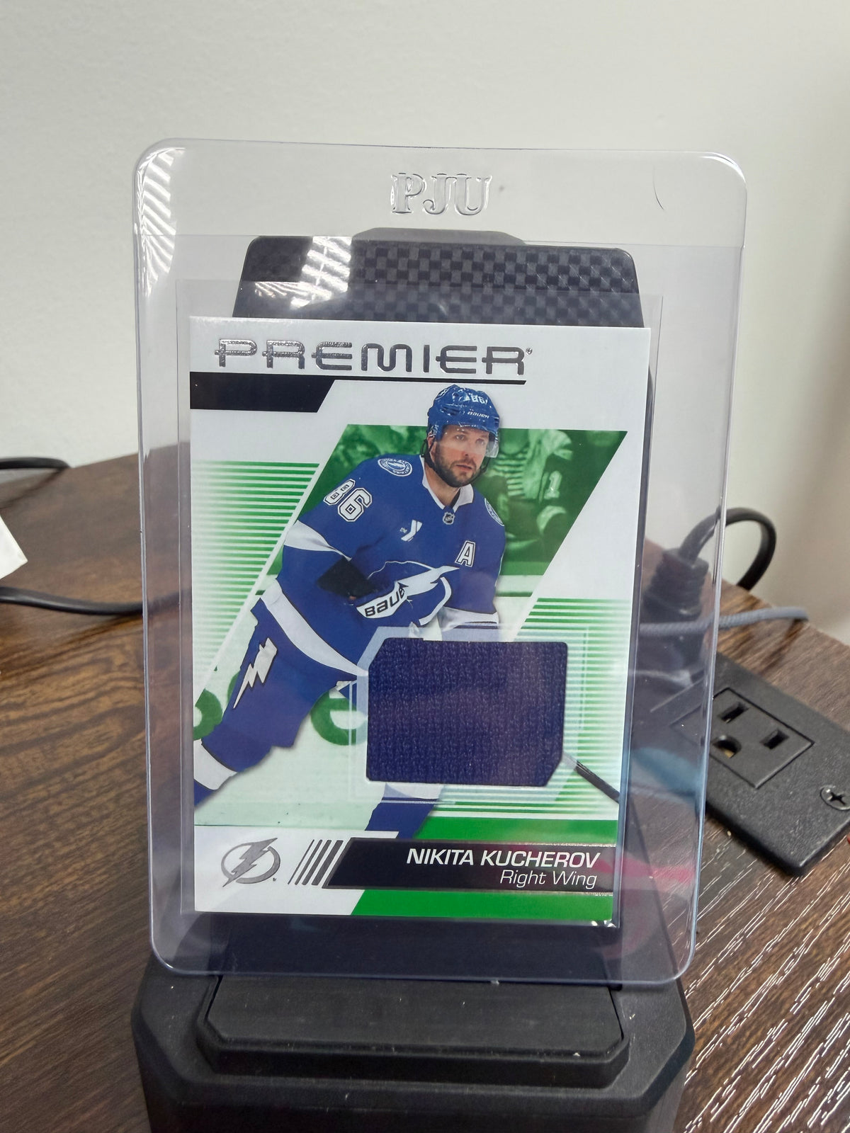 2026 upper deck premier Nikita Kucherov jersey!! Blue jersey