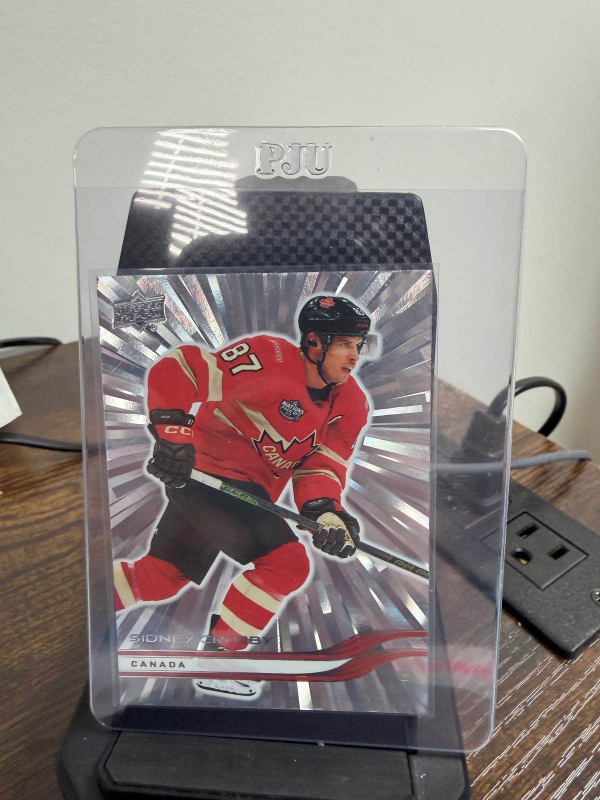 2025-26 upper deck extended series Sidney Crosby OUTBURST TEAM CANADA!!