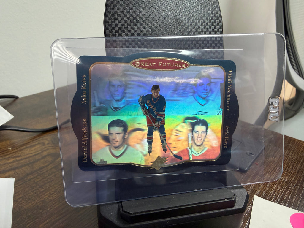 1996-97 upper deck SPx "great futures" holograph die-cut #GF1
